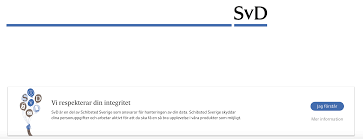 Denna tidning är på svenska. Svenska Dagbladet Gdpr Prenumeration Kristinesillugrafiska