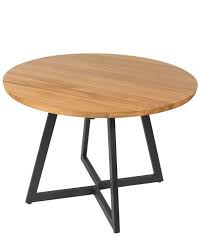 Free Eu Shipping Extendable Round Table Modern Design Steel And Timber Steel Dining Table Oval Table Dining Table
