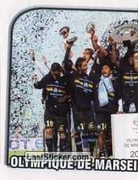 La presse italienne annonce que le joueur de sassuolo est très proche de l. Sticker V6 Olympique De Marseille Le Champion De Ligue 1 Panini Foot 2009 2010 Laststicker Com