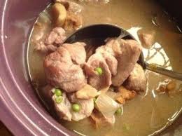 Slow Cooker French Veal Stew Blanquette De Veau Recipe Recipes Cooking Meat Veal Stew