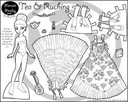 Free paper doll coloring pages. Paper Thin Personas Paper Dolls Paper Dolls Clothing Barbie Paper Dolls