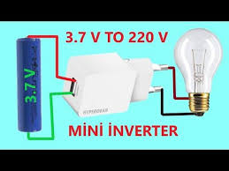 3 7 Volt 220 Volt Inverter Devresi Eski Sarj Aletinden Mini Inverter 3 7 V To 220v Youtube In 2020 Mini Electronics Youtube