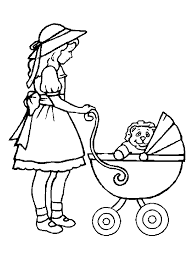 Baby doll coloring pages are a fun way for kids of all ages to develop creativity focus motor skills and color recognition. Baby Doll Coloring Pages Coloring Home