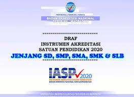 Akreditasi, petunjuk teknis pengisian instrumen akreditasi, instrumen pengumpulan data dan informasi pendukung akreditasi, serta teknik penskoran dan pemeringkatan hasil akreditasi. Pedoman Dan Instrumen Akreditasi Sekolah Madrasah Tahun 2020 Sang Pendidik