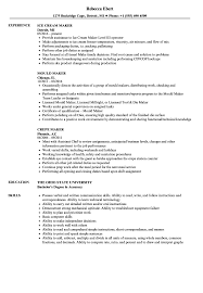 maker resume samples velvet jobs