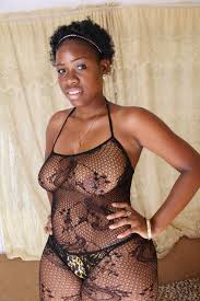 Chubby Delicious Black Babe with Big Tits Wearing Bodystocking - Image  Gallery 233827