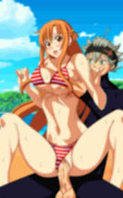 Seductive Anime Girl Seduces You and Gets Naked