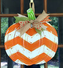 Pin By Rosemara Bosi On Fall Pumpkin Door Hanger Door Wreath Hanger Fall Door Hangers