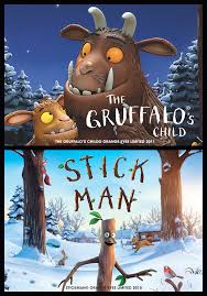 He has terrible tusks, and. The Gruffalo S Child Stick Man Film Times And Info Showcase