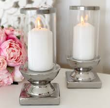 Great savings & free delivery / collection on many items. Silver Hurricane Candle Holder Little Love Of Mine