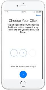 How To Change Iphone 7 Home Button Click Feedback Button Click Buttons Iphone