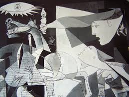Lo spazio e la calma quotidiana sono squarciati dal caos della guerra. Pablo Picasso Il Guernica 1937 Art In Detail Tutt Art Pittura Scultura Poesia Musica