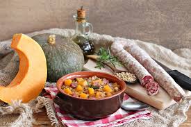 Se invece vi piacciono di più le. Zuppa Di Farro E Zucca Con Salsiccia Casareccia Clai 2 Amiche In Cucina