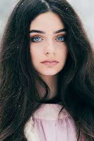 On when be snip hair you feel anxious because the fear do not appropriate with fancies of you. These Photographs Of Blue Eyed Models By Jovana Rikalo Will Stop You In Your Tracks Black Hair Blue Eyes Dark Hair Blue Eyes Black Hair Blue Eyes Girl
