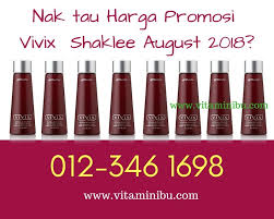 Discover why vivix™ botanical beverage mix from shaklee is a revolutionary breakthrough in polyphenol nutrition. Harga Vivix Shaklee Murah Promosi Vivix Shaklee 2018