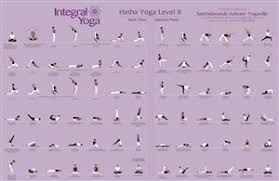 Integral Yoga Hatha Level 2 Poster Integral Yoga Hatha Yoga Hatha Yoga Sequence