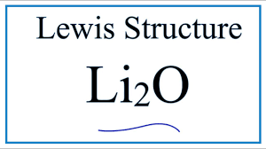 Oxygen is no longer a neutral oxygen atom. How To Draw The Lewis Dot Structure For Li2o Lithium Oxide Youtube