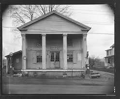 Greek Revival Building Post Office And Gas Station Salem Center New York Walker Evans With Images Greek Revival Gas Station Revival