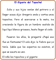 Sobre los cuentos infantiles para leer; Cuentos Muestra El Fantasma Del Topochal Educacion Apoyada En La Informatica