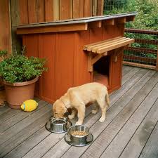 The ramp just adds a fun element, and the elevation gives your dog a nice stage from which to scout out everything around him. 16 Free Diy Dog House Plans Anyone Can Build