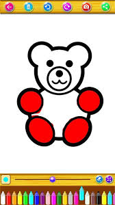 In this step by step tutorial, you will learn how to draw a teddy bear for kids. Teddy Bear Drawing Coloring Games For Kids For Android Apk Download