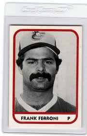 1981 TCMA Miami Orioles #14 FRANK FERRONI Mill Valley California