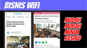 Seiring berjalannya waktu, permintaan pemasangan internet terus . Bisnis Wifi Indihome Di Rumah Atau Cafe Pake Alat Sendiri