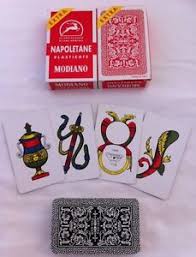 More specific details and rules about these fun italian cards under scopa rules and briscola rules. Modiano Napoletane Italian Playing Cards X2 Carte Italia Briscola Tresette New Ebay