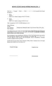 Berdasarkan catatan sejarah, kegiatan surat menyurat di indonesia telah dimulai jauh sebelum kedatangan bangsa eropa. Contoh Berita Acara Pekerjaan Telah Selesai Kumpulan Soal Pelajaran 8