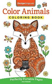 Coloring book) by thaneeya mcardle (pap. Color Animals Coloring Book Perfectly Portable Pages By Volinski Jess Amazon Ae