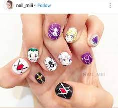 Hxh Hunter X Hunter Nails Fingernails Nail Art Nailed It Lol Credits To Nail Miii On Instagram Anime Nails Cute Acrylic Nails Best Acrylic Nails Gel nails are softer and more flexible while acrylic nails are harder and more durable. hxh hunter x hunter nails fingernails