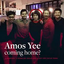 Liddat how to claim political asylum in the land of the free?! So Quite Predictably Amos Yee Got Critical Spectator Facebook