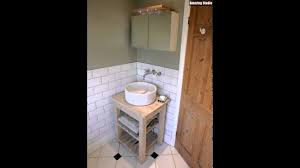 ikea bathroom sink hack using bekvam