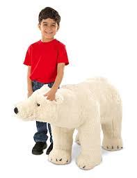Polar Bear Teddy Bear Stuffed Animal Giant Stuffed Animals Polar Bear Plush