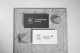 Download Mockup Of Business Card On Stone In 2020 Business Card Mock Up Business Cards Packaging Design Inspiration PSD Mockup Templates
