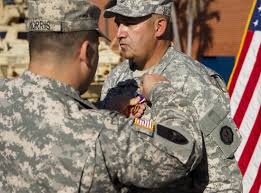 200th MPCOM Soldier receives Purple Heart during ceremony