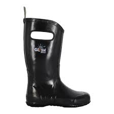Childrens Bogs Rain Boot Size 6 M Black