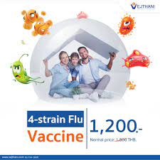 The best time to have the flu vaccine is in the autumn before flu starts spreading. 4 Strain Flu Vaccine For The 2021 Southern Hemisphere Influenza Season 1 200thb Vejthani Hospital Jci Accredited International Hospital In Bangkok Thailand