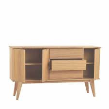 Anrichte in eiche massiv natur geölt baumstamm sideboard. 150 Cm Breites Holz Sideboard In Eiche Mit Retro Design Number