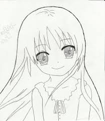 Art drawings cute drawings cute art chibi drawings anime art beautiful sketches kawaii art anime drawings drawings. Cute Anime Girl Drawing Hd Novocom Top