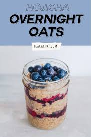 Hojicha Overnight Oats With Almond Milk Make This Easy Comfort Breakfast With A Tea Twist Hojicha Tea Breakfas Tea Recipes Culinary Matcha Almond Recipes