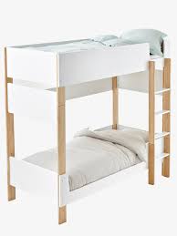 lits superposes separables himalaya blanc bois design et pratique ce combine modulable vous offre 4 possibilites lits superposes separables lit lit mi haut