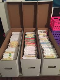 I Used Comic Book Boxes From My Local Comic Book Store To Help Organize And Store My Sewing Patterns Sewing Organization Sewing Rooms Fabric Storage