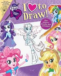 It's actually very easy if you've seen every movie (but you probably haven't). My Little Pony Equestria Girls I Love To Draw By My Little Pony