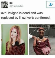 We did not find results for: Pe Avril Lavigne Is Dead And Was Replaced By Lil Uzi Vert Confirmed Funny Meme On Me Me