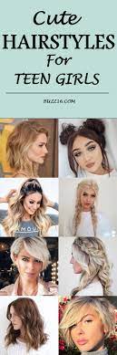 Curly, easy, updos, bob braids, thin, hairstyles 2019 and hair cuts. 40 Cute Hairstyles For Teen Girls Buzz16