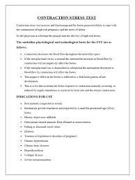 Image result for Contraction Stress Test