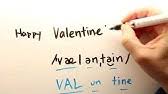 How To Pronounce Valentine French France Pronouncenames Com Youtube Say the name out loud confidently.