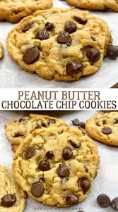 Peanut Butter Chocolate Chip Cookies Recipe Chocolate Chip Cookies Peanut Butter Chocolate Chip Peanut Butter Chocolate Chip Cookies