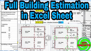A detailed cost estimate is a step by step calculation of the material and labor required to complete a construction project. Estimation Building Estimation And Costing Estimation And Costing Cost Estimation 2021 Youtube
